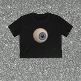 Bxoxo Gothic Aesthetic Punk Y2K Harajuku vintage Emo Girls Baby Crop Tops Chic Geometric Pattern Print Street Hip Hop Rock Women's Top